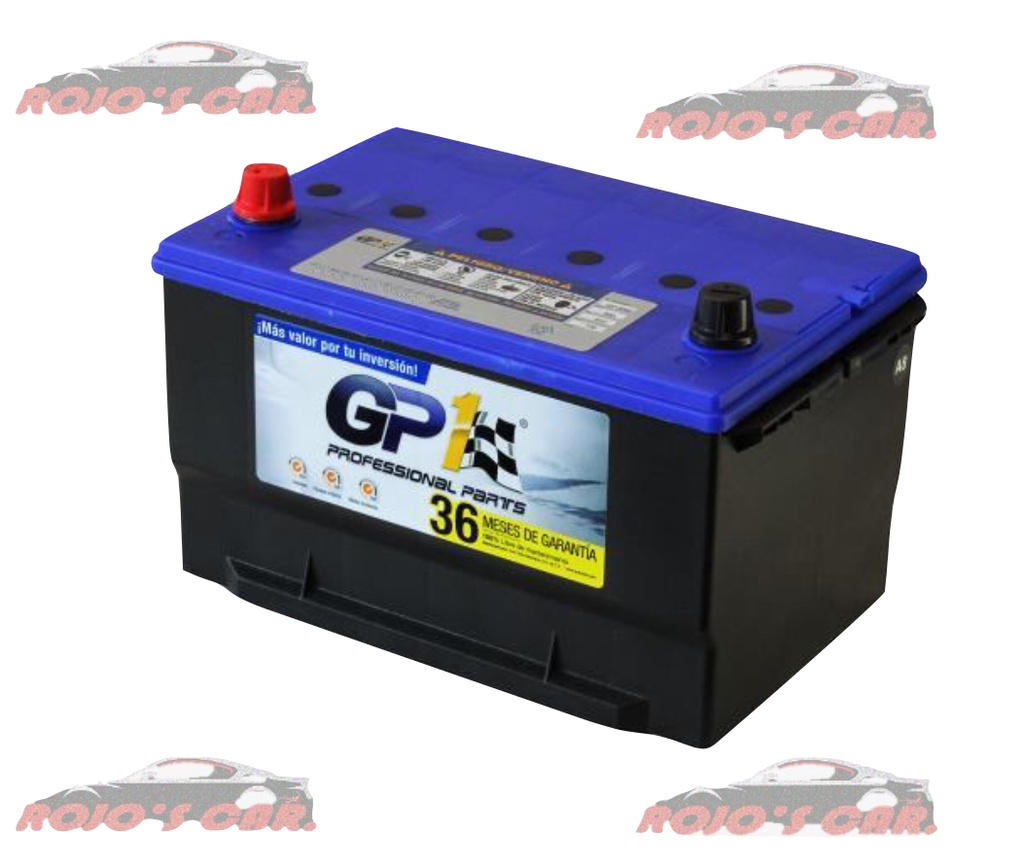 
 ACUMULADOR O BATERIA GP1 BCI 65, 650CCA, 17 PLACAS, PARA FORD TAURUS 1985-1997, WINDSTAR 1991-2003