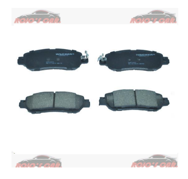 JUEGO DE BALATA FRENO DE DISCO WAGNER DELANTERO PARA NISSAN VERSA 2020-2020