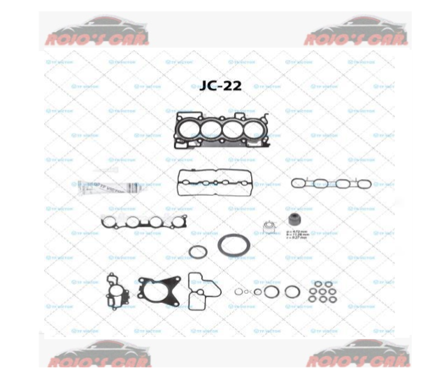 JUEGO DE JUNTAS DE MOTOR TF VICTOR, NISSAN TIIDA 1.8L L4 2007-2009