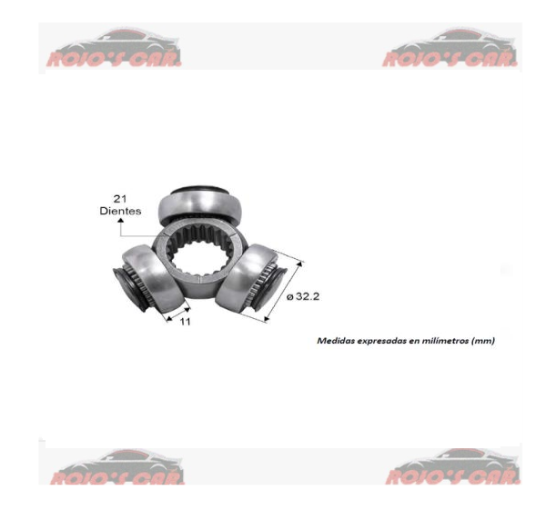 TRIPODE RACE PARA FORD FOCUS 2.0L 2000-2003