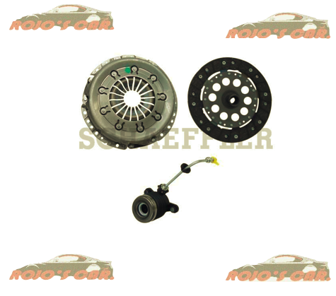REPSET (CLUTCH) LUK PARA NISSAN TIIDA 1.8L L4 SOHC 2007-2018, SENTRA 2.0L L4 DOHC 2007-2012, SENTRA 1.8L L4 SOHC 2013-2020, PARA VEHICULOS EQUIPADOS CON TUBERIA DE POLIAMIDA PARA CONECTAR EL CSC

