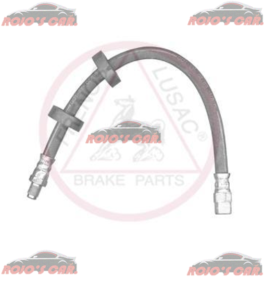 MANGUERA PARA FRENOS LUSAC LARGO 13 1/4IN PARA VOLKSWAGEN JETTA GL 1.8L L4 88-99 , GLI 1.8L L4 88-96 , WOLFSBURG 2L L4 93-96 , 1.8L L4 88-96