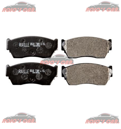 BALATA FRENO DE DISCO FAG PARA NISSAN SENTRA SE 1.6L 92 , GXE 1.6L 92/TSUBAME 1.6L 93-04/TSURU GS I 1.6L 92-10