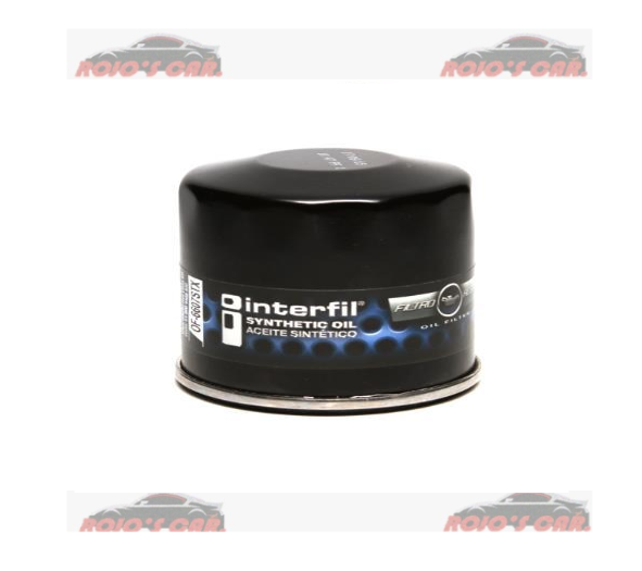  FILTRO DE ACEITE INTERFIL PARA NISSAN APRIO 1.6L L4 2007-2010, PLATINA 1.6L L4 2002-2009, RENAULT CLIO 1.6L L4 2001-2007, DUSTER 2.0L L4 2012-2015, KANGOO 1.9L L4 2009-2010, KANGOO EXPRESS 1.6L L4 2001-2015, MEGANE 2.0L L4 2001-2006