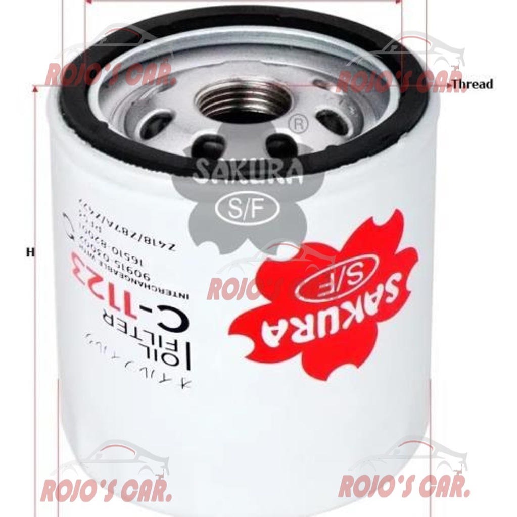 FILTRO DE ACEITE SAKURA