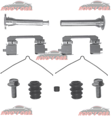 KIT DE CALIPER HUANTE RUEDA DELANTERA PARA HONDA CR-V 2005-2006