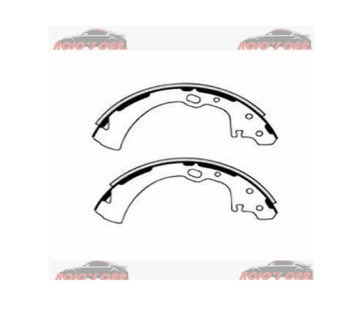 BALATA FRENO TAMBOR RAYBESTOS PARA NISSAN NV350 URVAN 2014-2019, D21 ESTAQUITAS 1994-2008, D21 D22 PICK UP 1994-2010, FRONTIER 2.4L 1998-2004, NP300 2.4L 2009-2016, NP300 FRONTIER 2.4L 2016-2017, URVAN 2000-2019, XTERRA 2000-2007, FMSI 1399-574