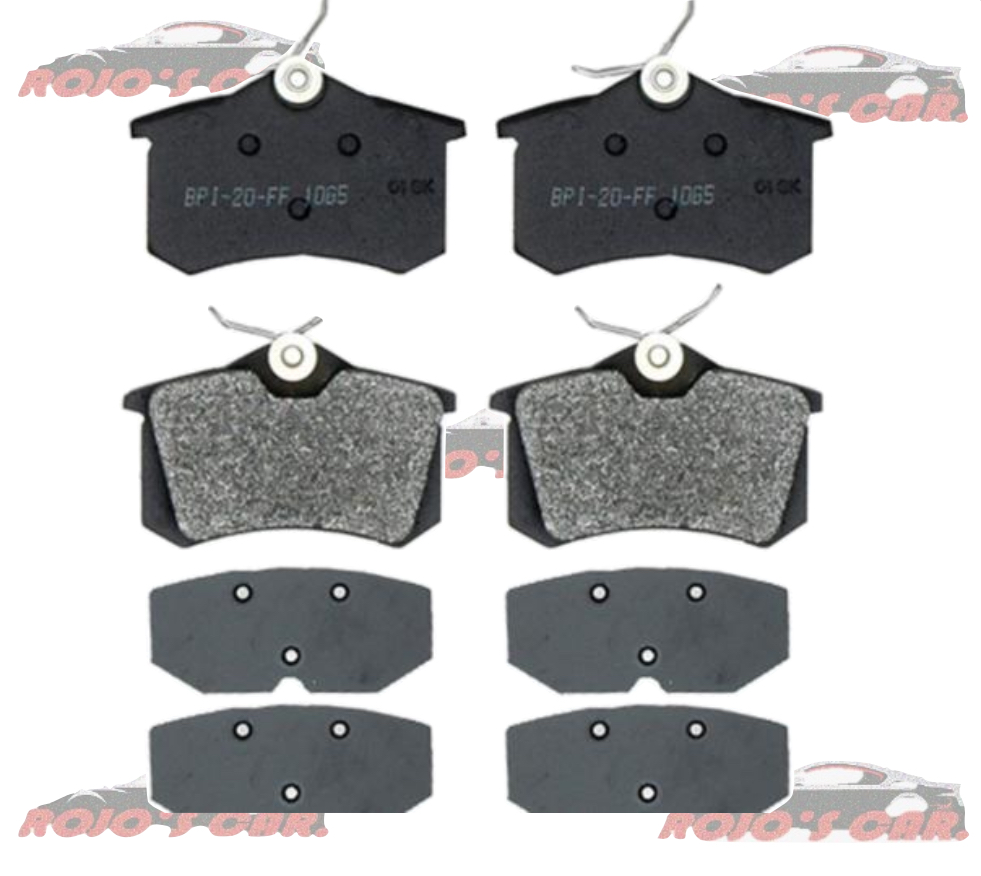 BALATA FRENO DE DISCO SERVICE GRADE TRASERA CERAMICA PARA AUDI A1 2011-2015, A3 2001-2004, A4 2000-2005, A4 CABRIOLET 2003-2005, A4 QUATTRO 2002, A4 QUATTRO 2003-2005, A6 2000-2003, A6 QUATTRO 2000-2003, A6 QUATTRO 2004-2005, A8 QUATTRO 2001-2002