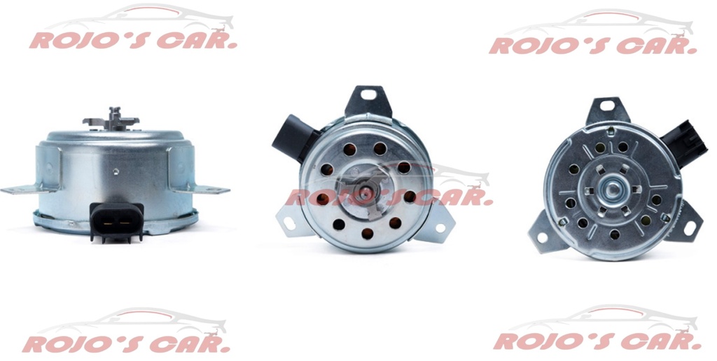 MOTOVENTILADOR TOTALPARTS PARA RADIADOR -CHEVROLET SILVERADO 1500 6CIL 4.3L 05-13, F00HX6B035 2 TERMINALES MOTOR 12V SIN ASPAS