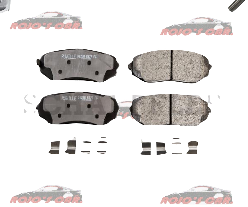 BALATA FRENO DE DISCO FAG DELANTERA SEMI-METALICA PARA FORD EDGE 2007-2009, LINCOLN MKX 2007-2009, MAZDA CX-7 2007-2009, CX-9 2007-2009