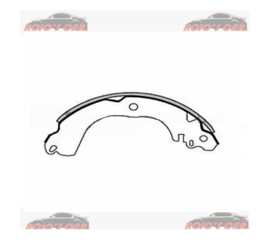  JUEGO DE BALATA FRENO TAMBOR RAYBESTOS DODGE ATTITUDE 1.2L L3 15-23