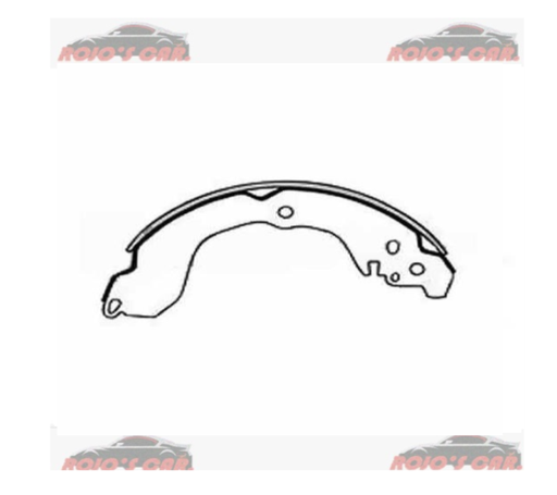  JUEGO DE BALATA FRENO TAMBOR RAYBESTOS TRASERO PARA DODGE CALIBER 2007-2012