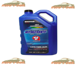 ANTICONGELANTE TF QUIMICA 3.78L MULTIPLO DE VENTA *4 