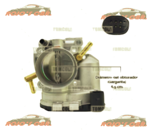 CUERPO DE ACELERACION TOMCOPARA VOLKSWAGEN JETTA 2.0L
