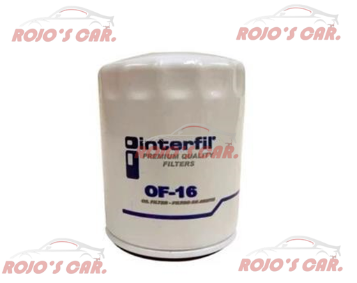 FILTRO DE ACEITE INTERFIL - TOYOTA	CAMRY - CELICA - COROLLA - 4RUNNER