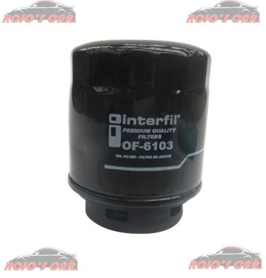 FILTRO DE ACEITE INTERFIL PARA SEAT TOLEDO 2013-2016