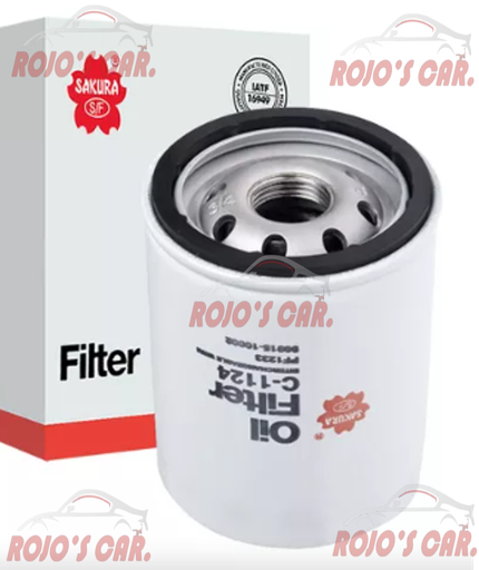 FILTRO DE ACEITE SAKURA - TOYOTA CAMRY - CELICA - COROLLA - SOLARA - ECHO - HIGHLANDER - MATRIX - YARIS - FJ CRUISER - AVANZA