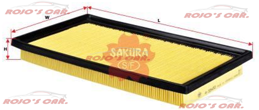 FILTRO DE AIRE SAKURA - TOYOTA COROLLA