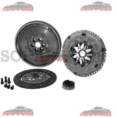  REPSET LUK PARA SEAT ALTEA 2.0L L4 2005-2006, LEON 2.0L L4 2006-2009, TOLEDO 2.0L L4 2006, VOLKSWAGEN BEETLE 2.5L L5 2006-2010, BORA 2.5L L5 2006-2010, 1.9L L4 DIESEL 2006-2010 (INCLUYE VDI NO COMPATIBLE CON DISENO SACHS)