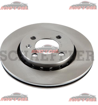 ROTOR FRENO DE DISCO FAG LADO DERECHO E IZQUIERDO POSICION DELANTERO TIPO VENTILADO PARA VOLKSWAGEN GOL 2009-2016, SAVEIRO 2010-2015