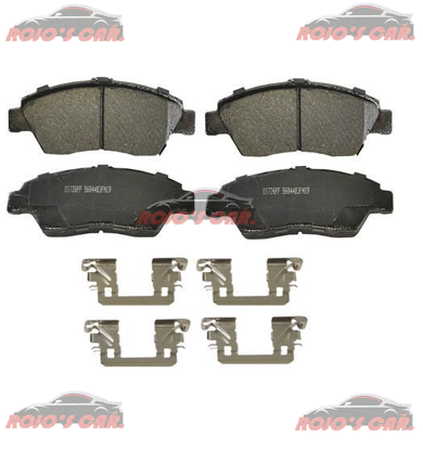  BALATA FRENO DE DISCO DELANTERO WAGNER PARA HONDA FIT 2015-2017, ACTIVO, LADO DERECHO E IZQUIERDO, CERAMICA, SEGMENTO LIGERO