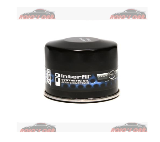  FILTRO DE ACEITE INTERFIL PARA NISSAN APRIO 1.6L L4 2007-2010, PLATINA 1.6L L4 2002-2009, RENAULT CLIO 1.6L L4 2001-2007, DUSTER 2.0L L4 2012-2015, KANGOO 1.9L L4 2009-2010, KANGOO EXPRESS 1.6L L4 2001-2015, MEGANE 2.0L L4 2001-2006