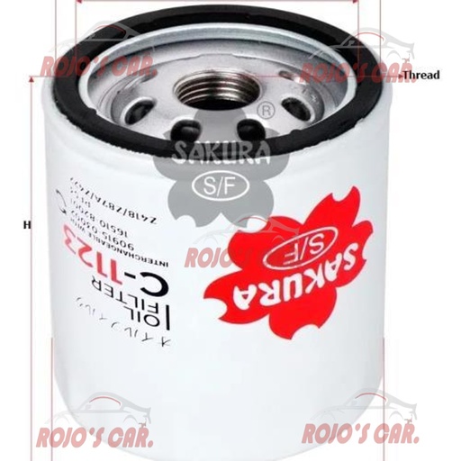 FILTRO DE ACEITE SAKURA