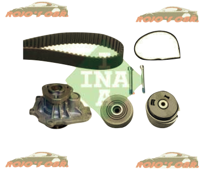 KIT DE DISTRIBUCION INA PARA CHEVROLET ASTRA 1.8L 16V L4 2007-2009, 2.0T 2006-2008, AVEO 1.6L L4, 16V 2009-2018, CRUZE 1.8L L4 16V, 2010-2016, SONIC 1.6L, 16V, L4 2012-2016, TRAX 1.8L 16V 2013-2018, ZAFIRA 1.8L 16V 2006
