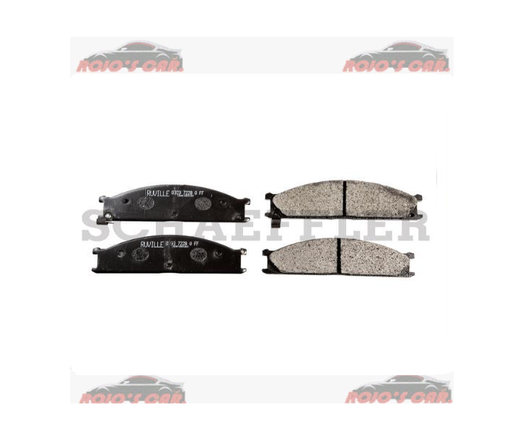  BALATA FRENO DE DISCO FAG PARA NISSAN FRONTIER 02-04/D21 PICKUP 2.4L L4 05-08/NP300 2.5L L4 09-10 , 2.4L L4 09-10/URVAN 2.4L L4 00-02