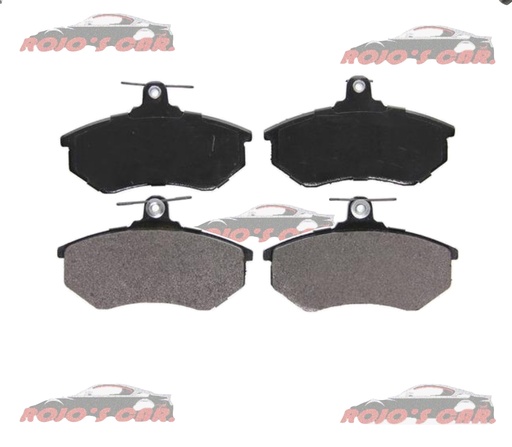  BALATA FRENO DE DISCO WAGNER SEMIMETALICA, DELANTERA PARA VOLKSWAGEN GOLF 1.8L L4 92-99 , 2L L4 92-99/JETTA 1.8L L4 93-99 , 2L L4 93-99/SEAT IBIZA 01-02