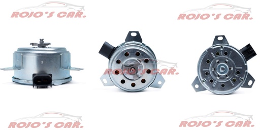 MOTOVENTILADOR TOTALPARTS PARA RADIADOR -CHEVROLET SILVERADO 1500 6CIL 4.3L 05-13, F00HX6B035 2 TERMINALES MOTOR 12V SIN ASPAS