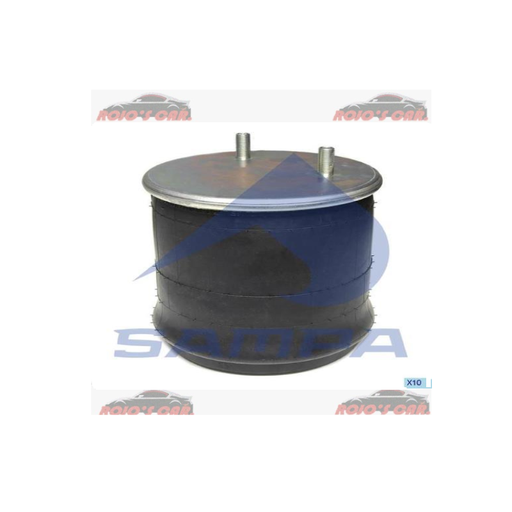  BOLSAS DE AIRE PARA SUSPENSION SAMPA PARA SERVICIO PESADO HENDRICKSON TRAILER US 1970-2018, REFERENCIA 1R14171