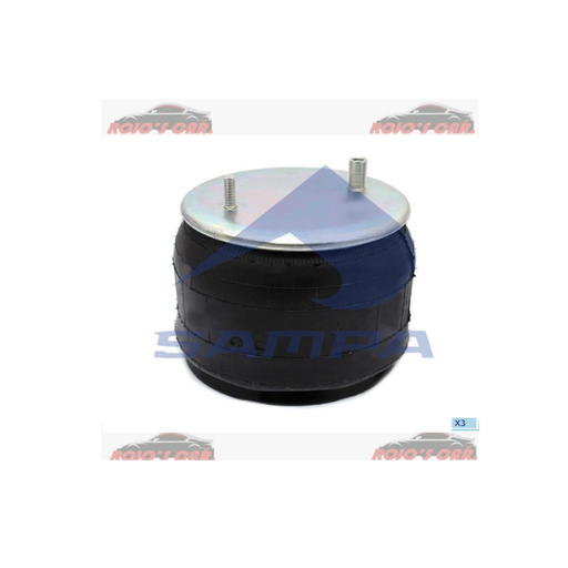  BOLSAS DE AIRE PARA SUSPENSION SAMPA OEM S11566 HENDRICKSON S11566, REYCO 1292801, RIDEWELL1003589010C, WATSON & CHALIN AS0044