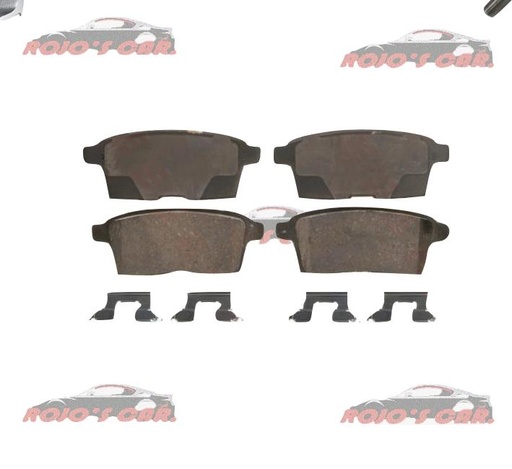 BALATA WAGNER TRASERA PARA FORD EDGE 2007-2008, MAZDA CX-7 2007-2008, CX-9 2007-2008, LINCOLN MKX 2007-2008